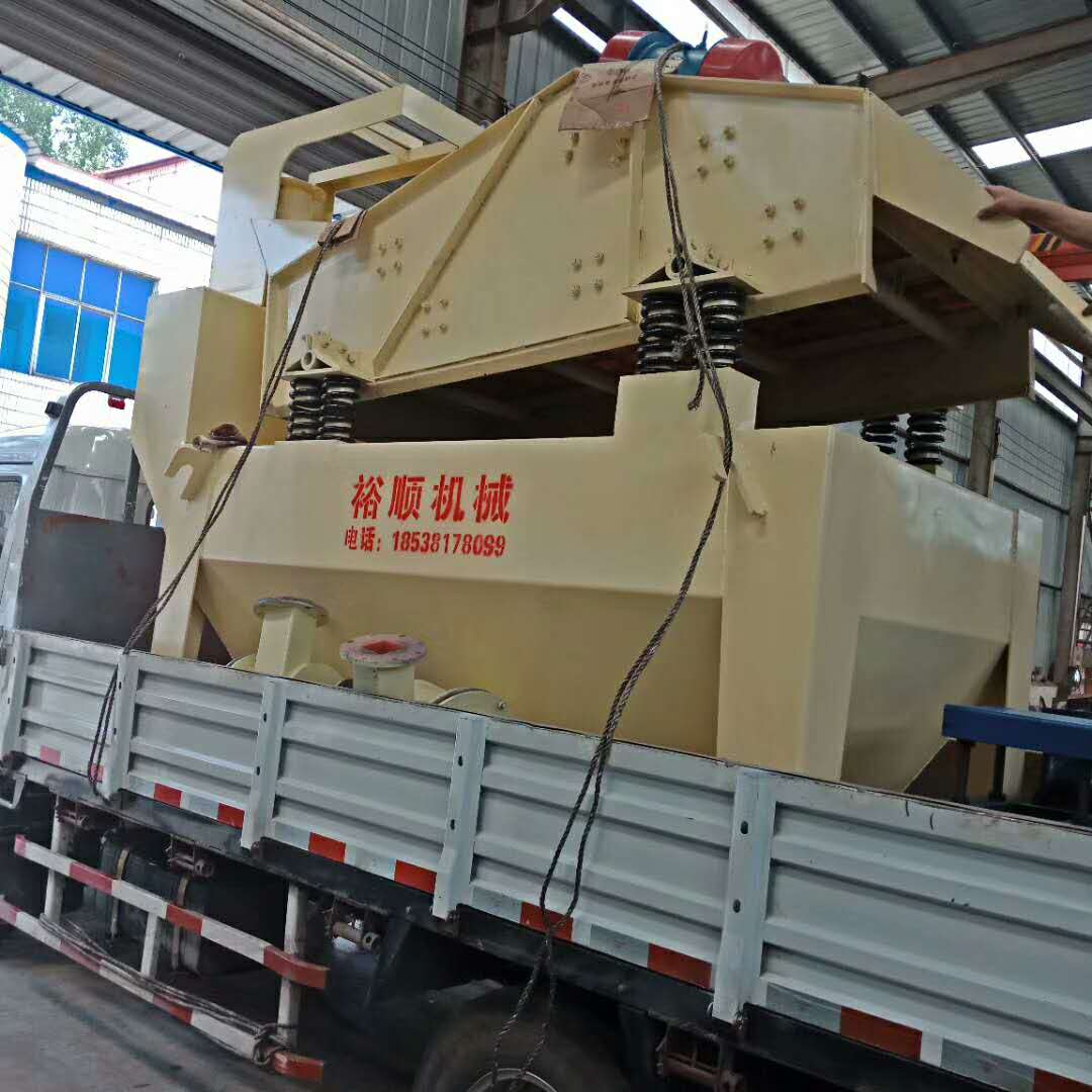 2018年4月27日發往駐馬店的細砂回收機